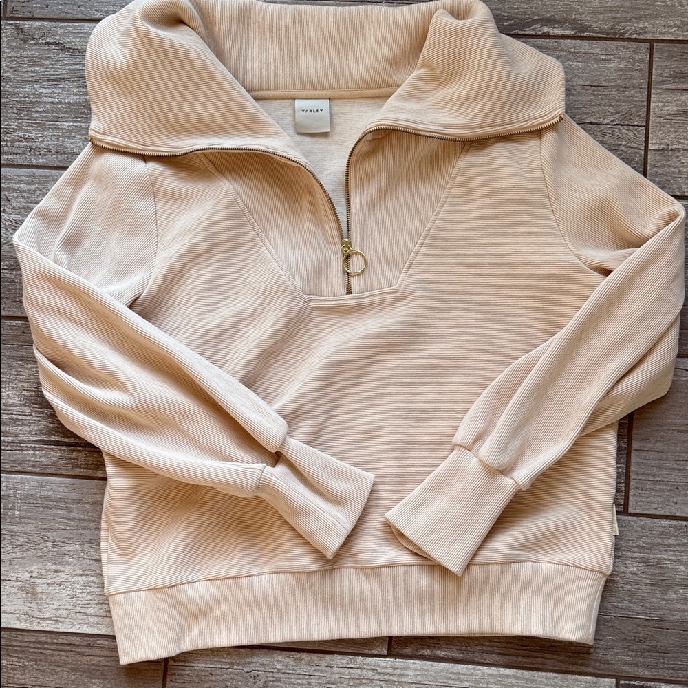 Varley  Vine Ribbed Pullover